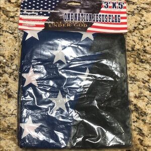 Patriotic 3'x5' Flag ONE NATION UNDER GOD